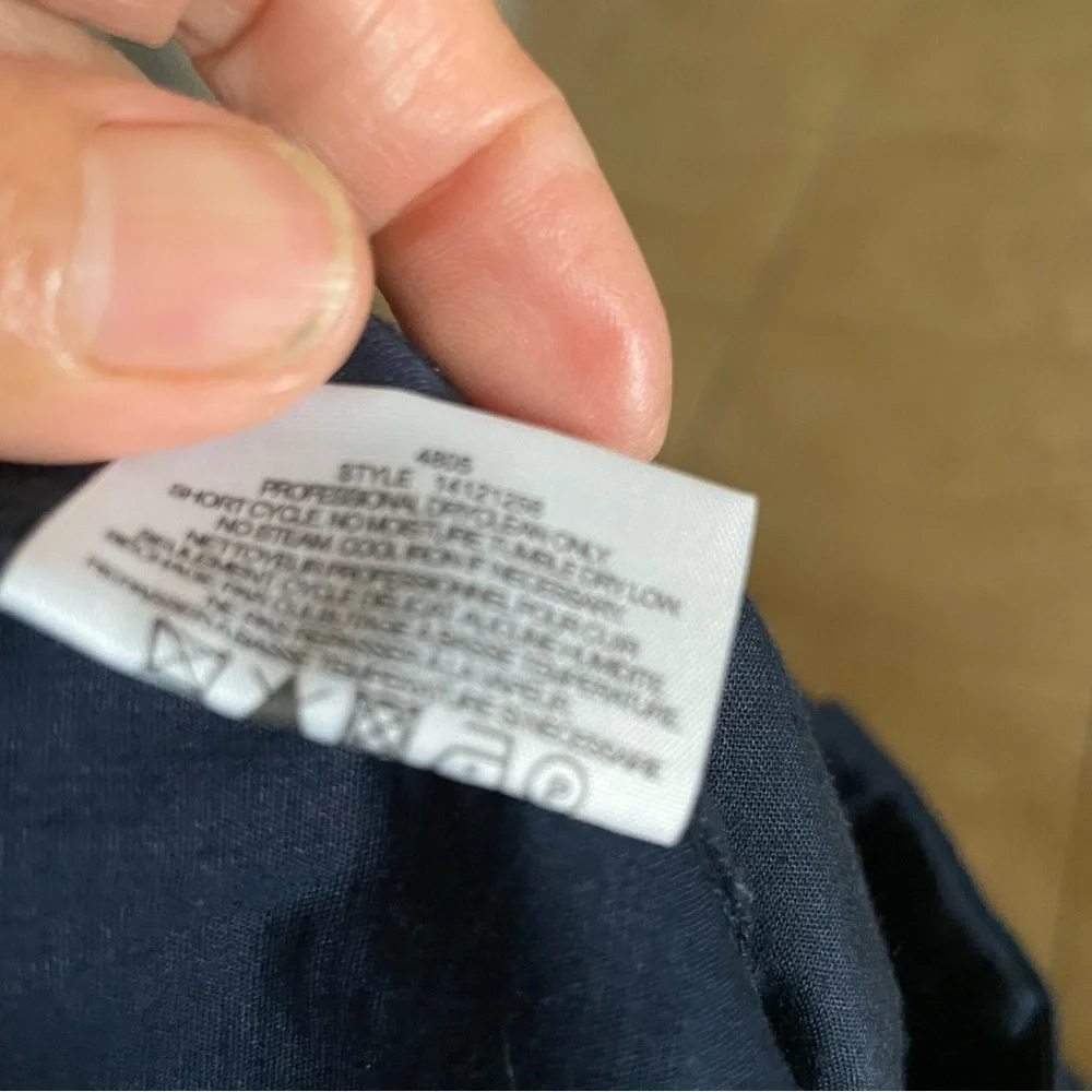 Tory Burch Navy Blue Dress Pants with Structured Fabric size 4